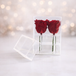 2 Forever Roses | Plexiglass Κουτί