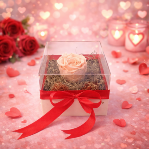 1 Forever Roses | Plexiglass Κουτί Δώρου