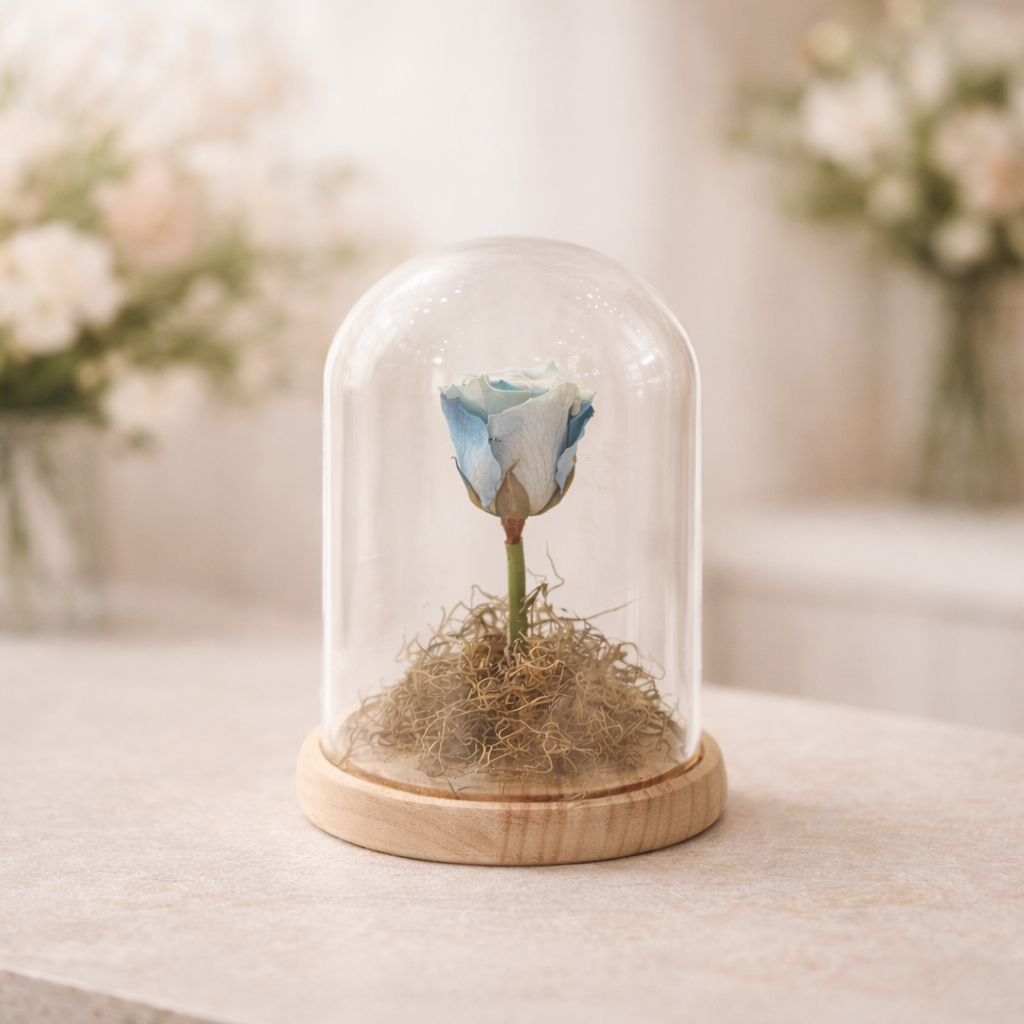 1 Forever Roses Μπλέ / Γκρι | Καμπάνα