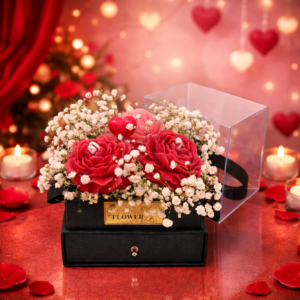 Κεριά Παιώνια Σε Plexi Box | melt me. better together